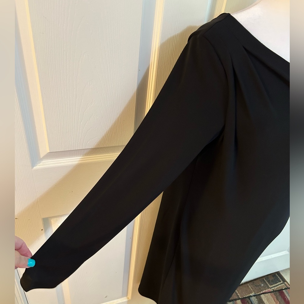 Talbots one shoulder LBD, Large - Picture 2 of 4